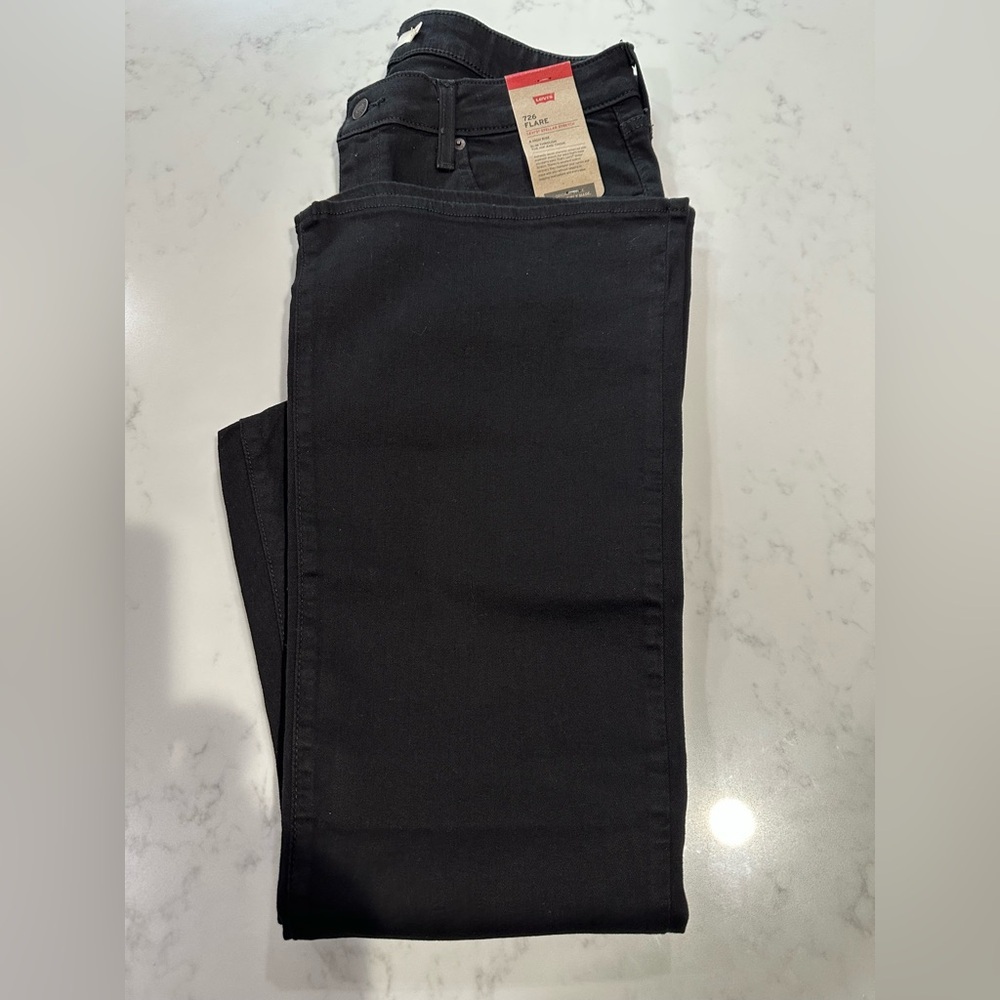 Levi’s 726 HIGH RISE FLARE WOMEN'S JEANS Size 33 - Picture 9 of 9